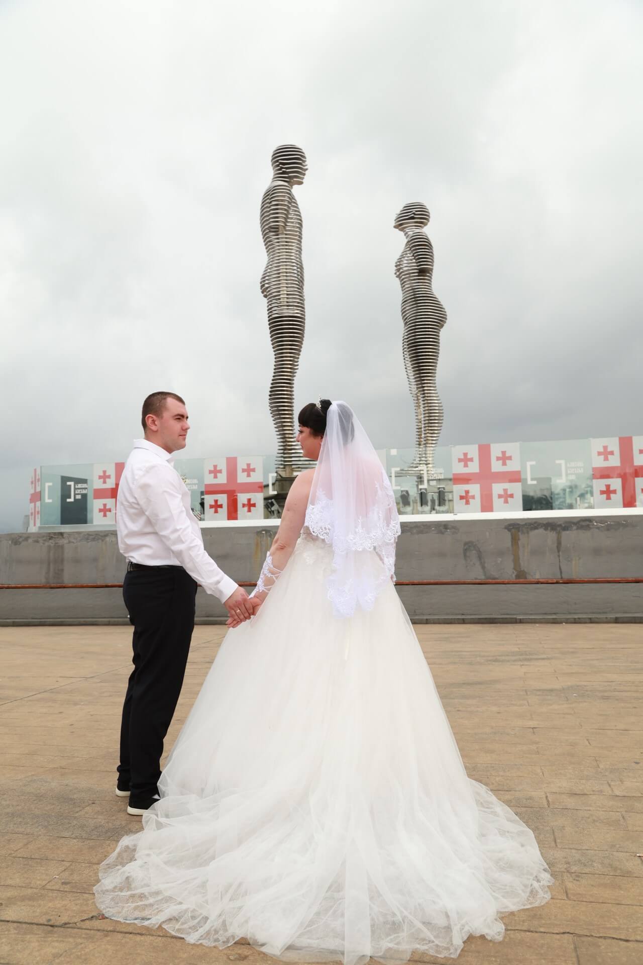 Maxim and Svetlana. Marriage registration in Batumi